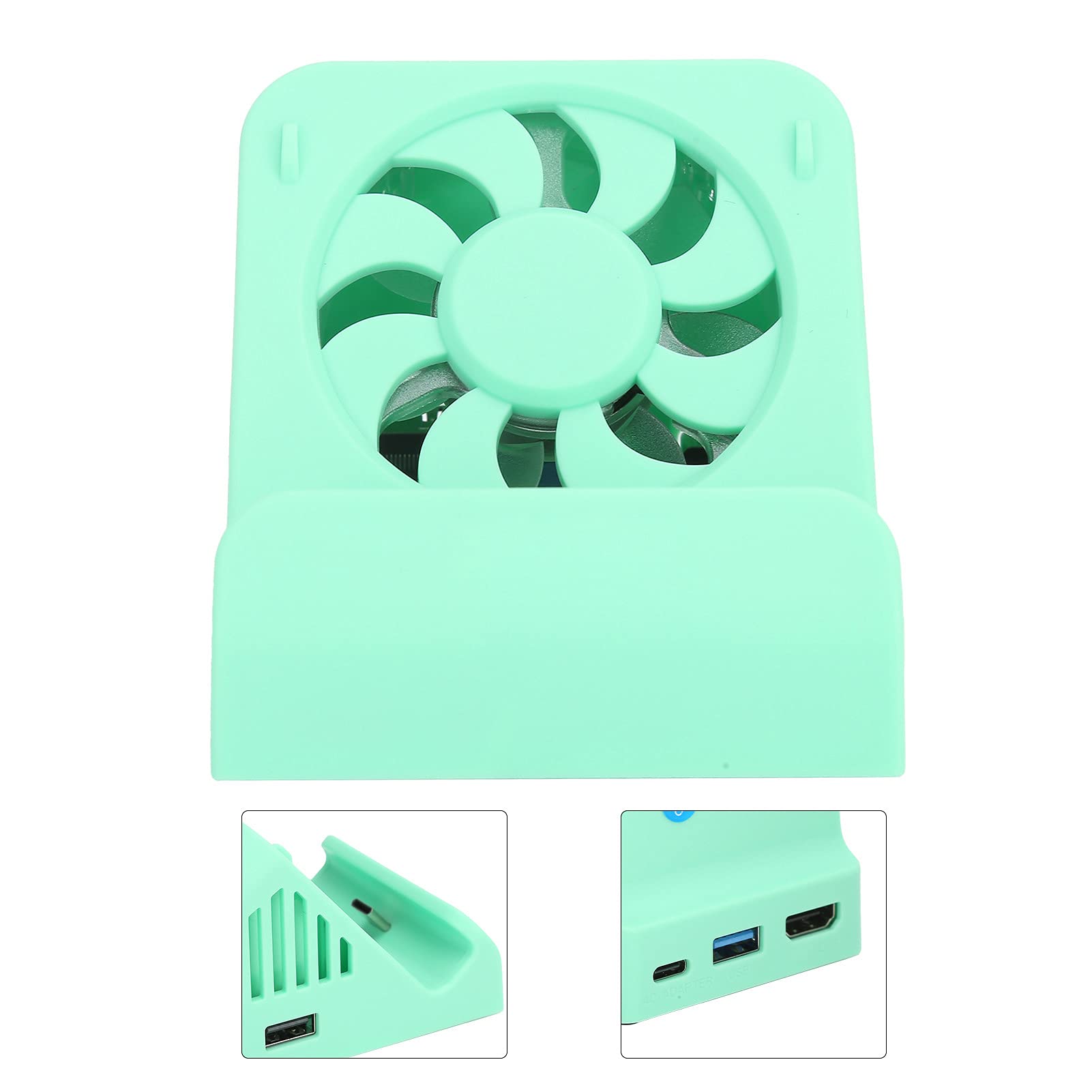 DPOFIRS Portable Cooling Fan Stand for Nintendo Switch Lite - HD Multimedia Interface Support, Heat Dissipation Bracket for Enhanced Gaming Performance | Perfect for Travel & Home Entertainment