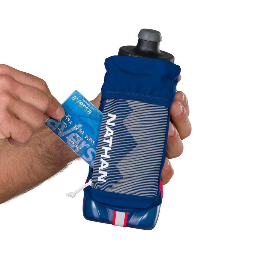 QuickSqueeze Plus 22oz Handheld Water Bottle - Leak Proof & Easy Squeeze Design for Gym, Hiking, Cycling & Outdoor Sports