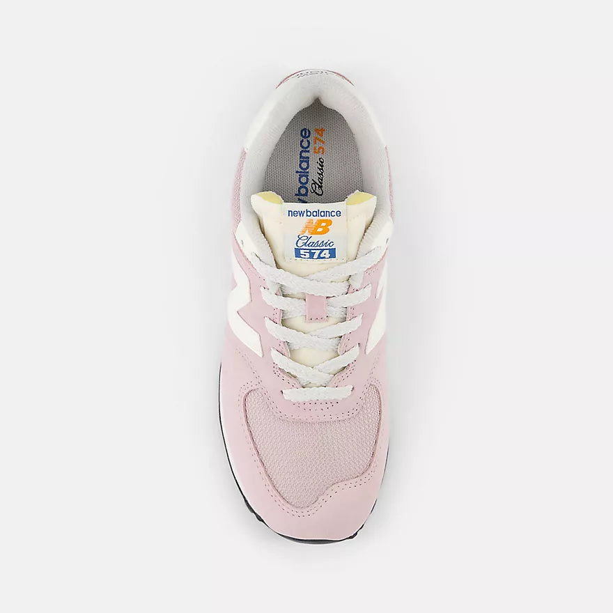 New Balance 574 Youth Sneakers in Twilight Haze - Lightweight Comfortable Running Shoes for Boys & Girls - Perfect for School, Sports & Everyday Wear