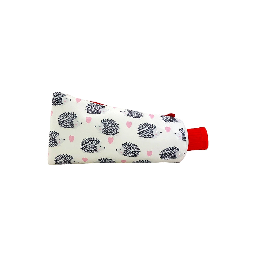 Hedgehog Tube Pencil Case - Cute & Durable School Supplies for Kids & Students - Perfect for Backpack, Desk & Classroom Organization