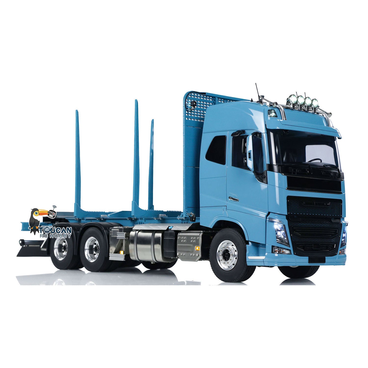 1/14 Scale FH16 RC Timber Truck 6X6 Globetrotter 750 RTR Electric Remote Control Car - TAMIYAYA 56360 Simulation Vehicle Model with 3 Speed & ST8 Radio - Perfect for Off-Road Adventures, Construction Site Play, and RC Truck Enthusiasts