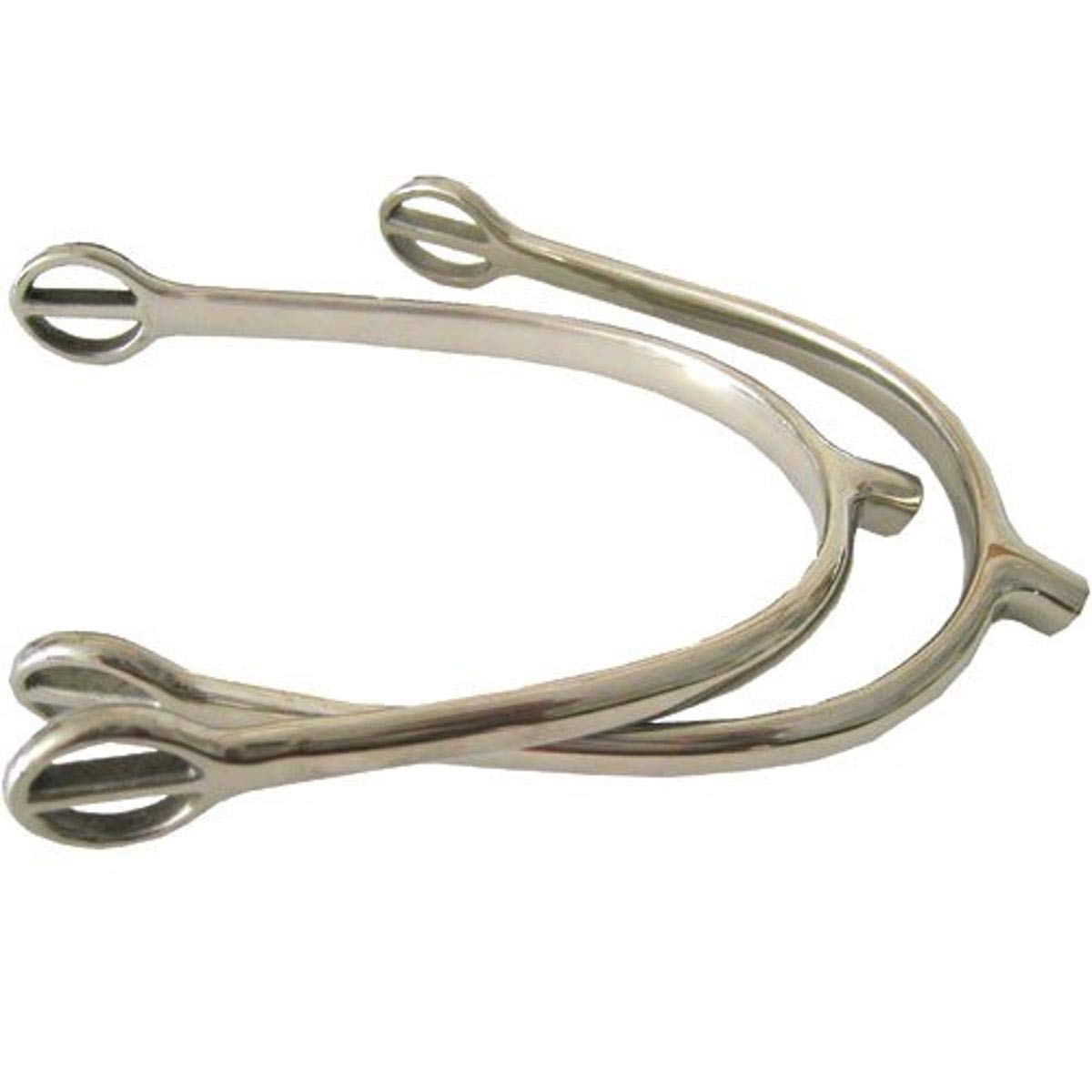 Coronet Men's Tom Thumb English Spurs Neck - 1/4 Inch Western Riding Spurs for Equestrian & Horseback Riding - Perfect for Dressage, Training & Show Jumping