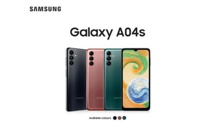 Samsung Galaxy A04s Smartphone (4GB RAM, 64GB Storage) - Affordable Android Phone for Streaming, Gaming & Daily Use