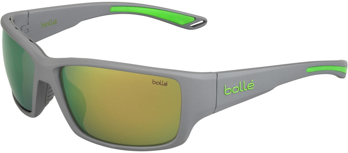 Bolle Kayman Polarized Sunglasses for Men & Women - UV Protection, Anti-Glare, Lightweight - Perfect for Driving, Fishing & Outdoor Activities
