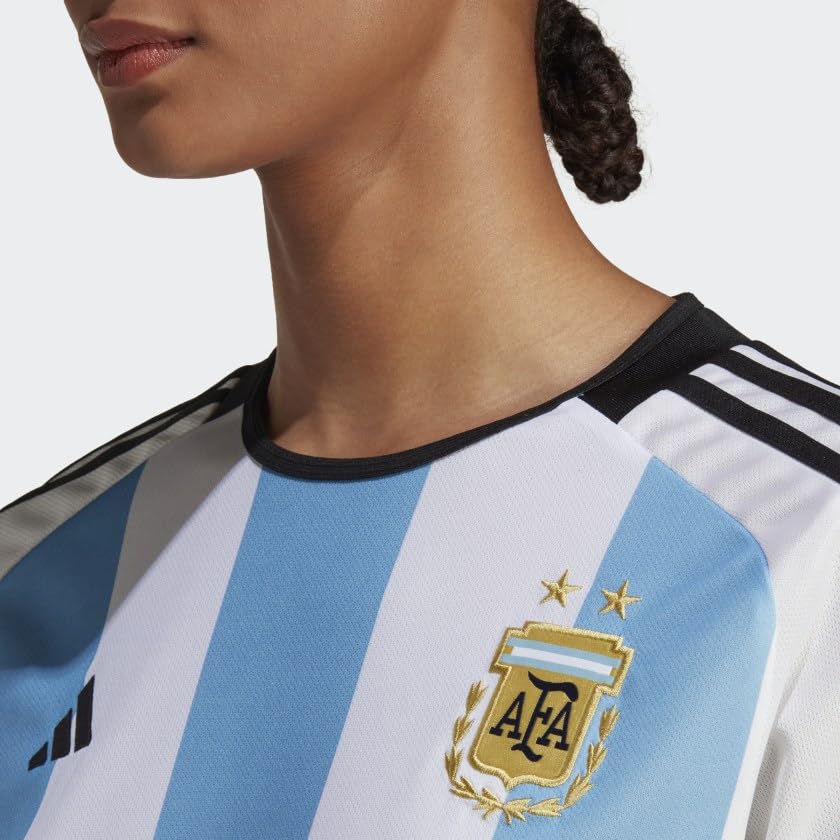 Adidas Argentina 22 Home Jersey for Women - Authentic Football Soccer Jersey - Perfect for Games, Training & Fan Support