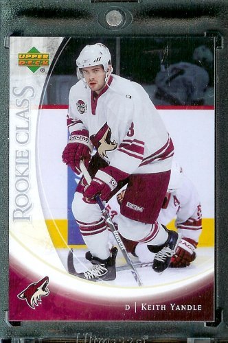 2006-07 Upper Deck Hockey Rookie Card #28 Keith Yandle - NHL Collectible for Sports Memorabilia Fans & Card Collectors - Perfect for Display, Trading, and Investment