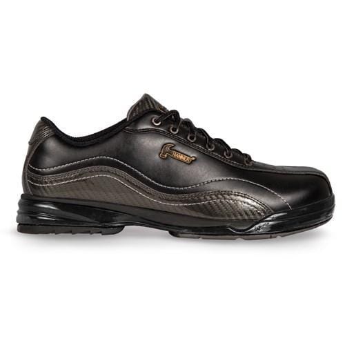 Men's Hammer Force Right Hand Bowling Shoes - Wide Width Black/Carbon - Perfect for League Play & Tournament Bowling