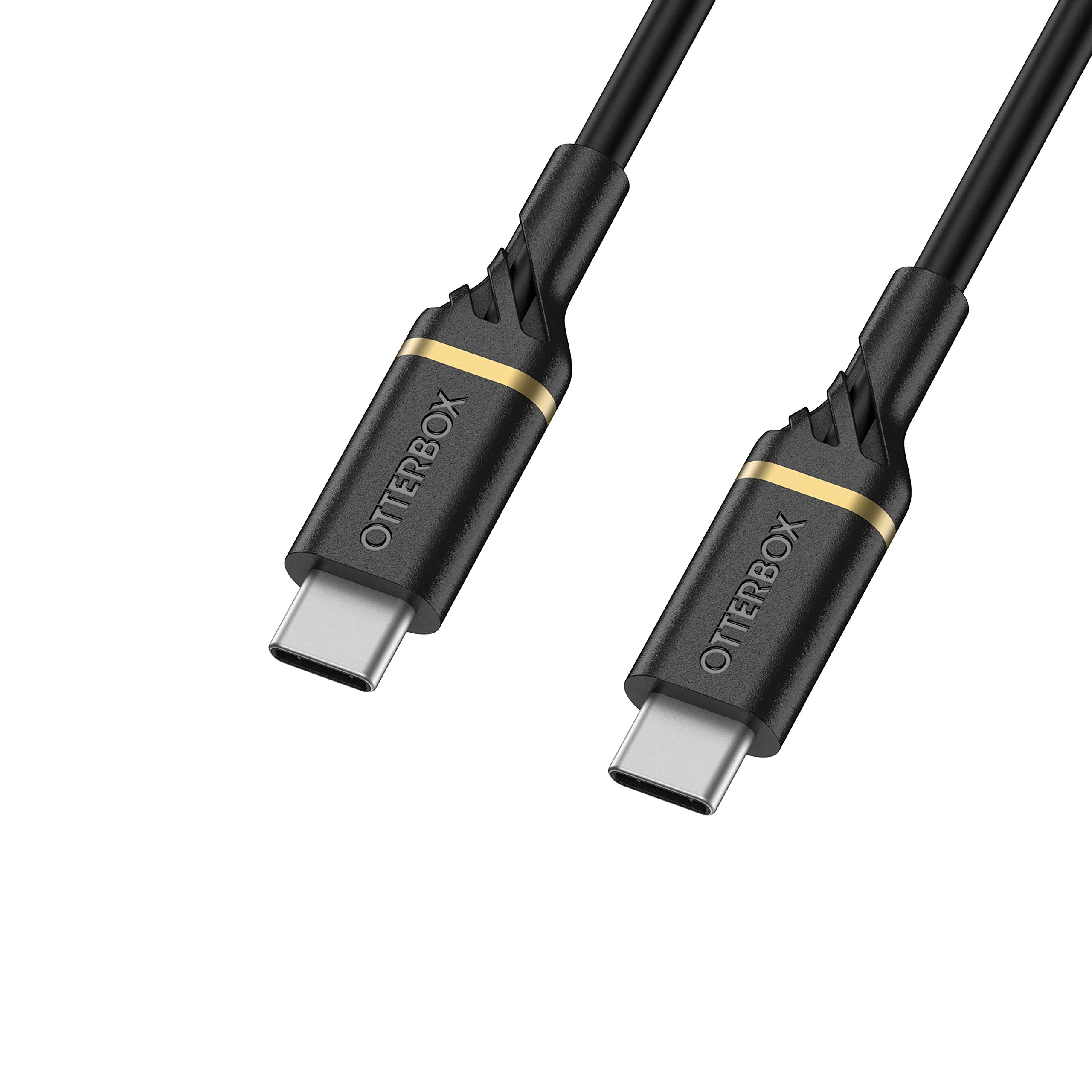 OtterBox Performance Fast Charge USB-C to USB-C Cable 9.8FT (3M) - Black | High-Speed Charging & Data Sync for iPhone 15, Samsung Galaxy S23, iPad Pro, MacBook | Durable Nylon Braided Fast Charging Cable for Phones, Tablets & Laptops | Perfect for Home Office, Car Charging, Travel, Gaming & Daily Use | Great Gift for Tech Enthusiasts | Ideal for Work, Travel, Gaming & On-the-Go Charging | Compatible with USB-C Devices for Fast Charging at Home, Office, Car, and Travel