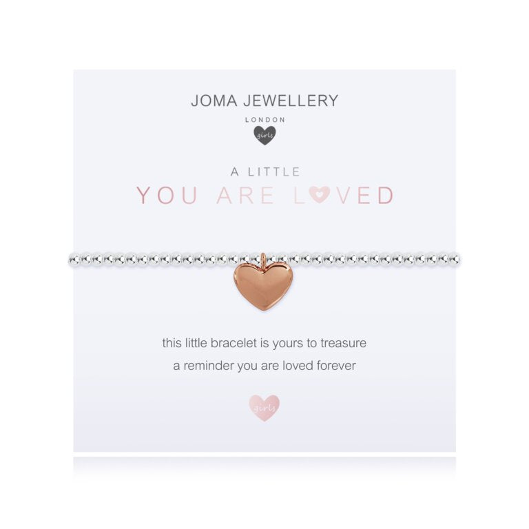 Joma Jewellery 'A Little You Are Loved' Children's Bracelet - Perfect for Birthdays, Gifts & Everyday Wear