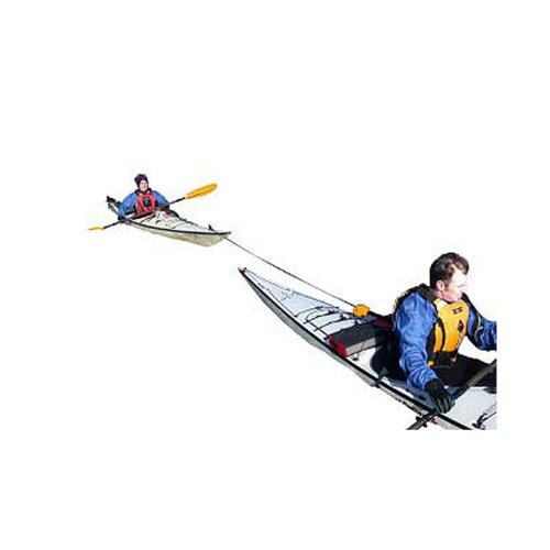 Quick Release Sea Link Kayak Tow Line - Durable & Adjustable for Kayaking, Canoeing, and Water Rescue Scenarios