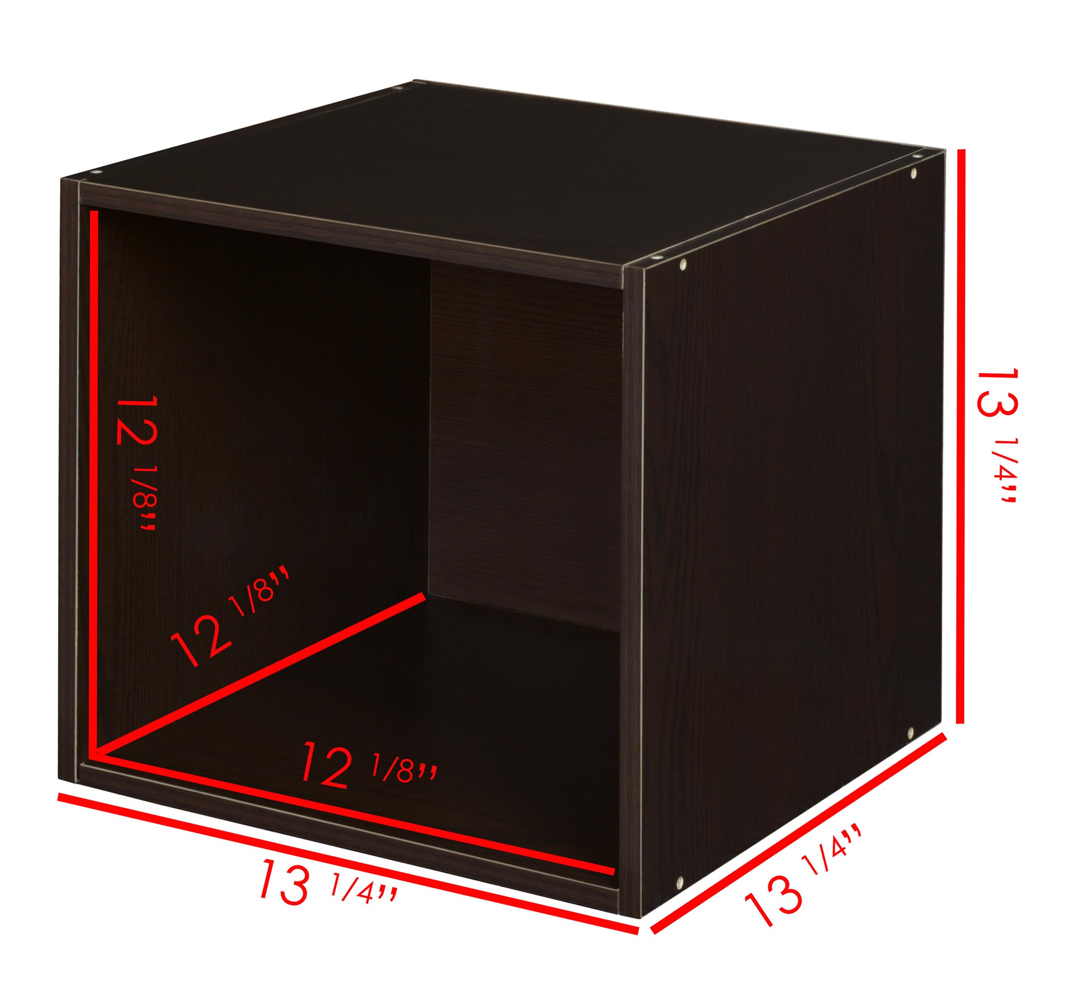 Premium Niche Cubo Deluxe Storage Set with Full & Half Size Cubes - 11-Piece Organizer in Truffle Brown | Perfect for Closet, Nursery & Home Organization