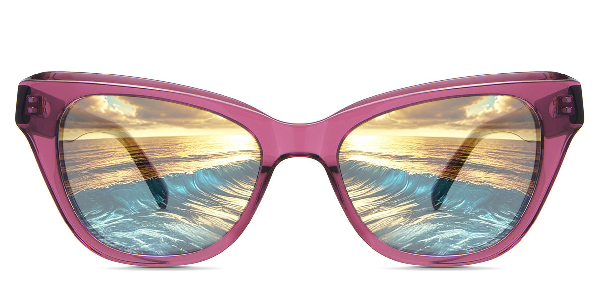 Ada Women's Prescription Tinted Glasses - Stylish & UV Protection for Driving, Reading & Outdoor Activities