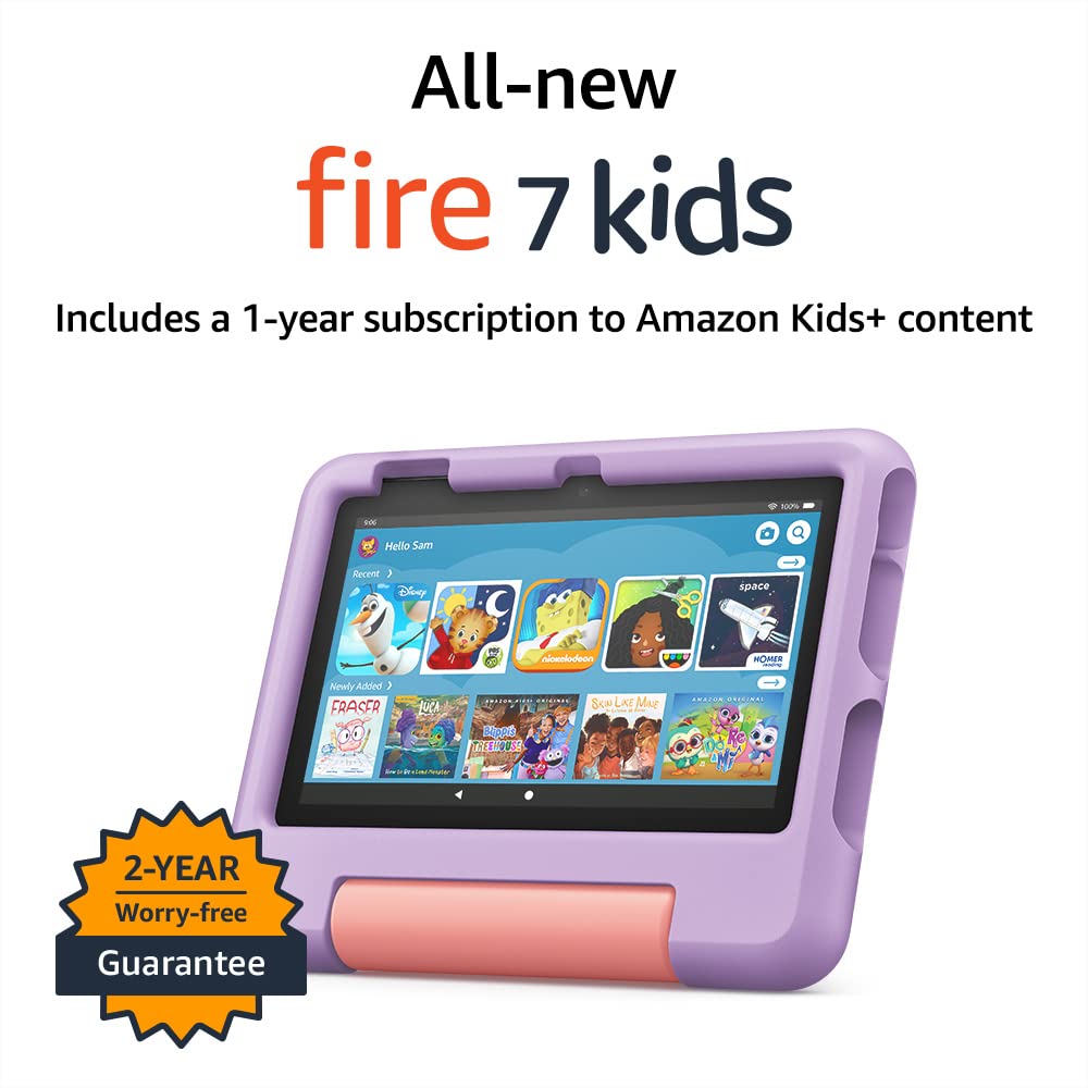 All-New Fire 7 Kids Tablet (2022 Release) - 7