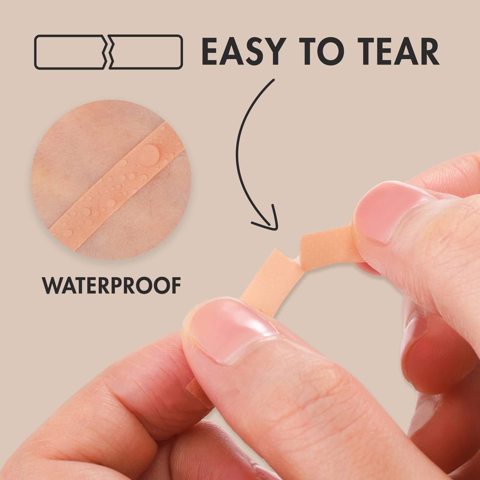 800 Pcs Eyelash Extension Tape - Hypoallergenic Breathable Micropore Medical Tape for Sensitive Skin & Under Eye Protection | Perfect for Lash Artists, DIY Extensions & Salon Use