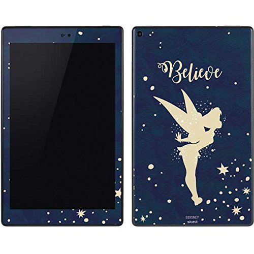 Skinit Decal Skin for Kindle Fire HD 10 (2018) - Official Disney Tinker Bell Believe Design | Protective Cover for Reading, Travel & Entertainment