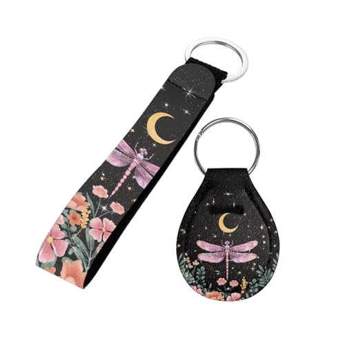 Dragonfly and Moon Printing
