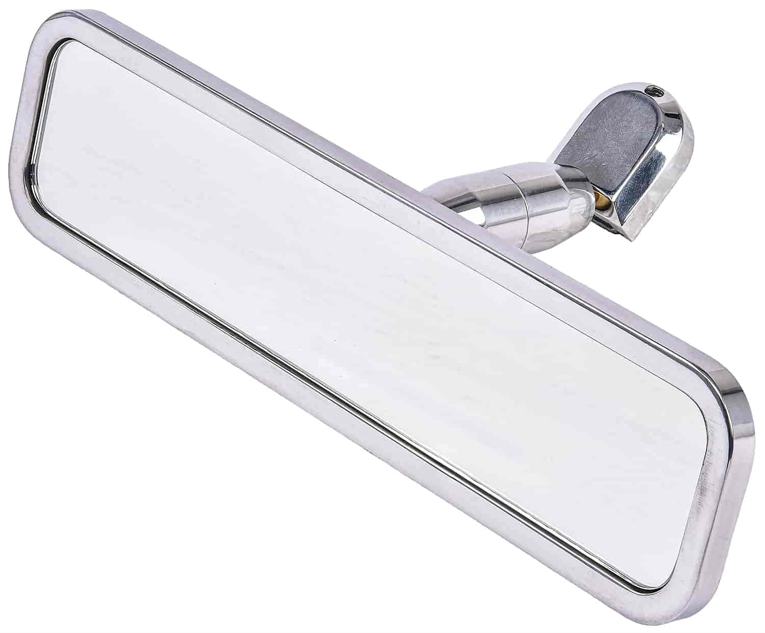 JEGS 90334 Aluminum Rear View Mirror - Universal Fit for Cars, Trucks & SUVs - Durable Auto Accessory for Enhanced Driving Safety & Visibility