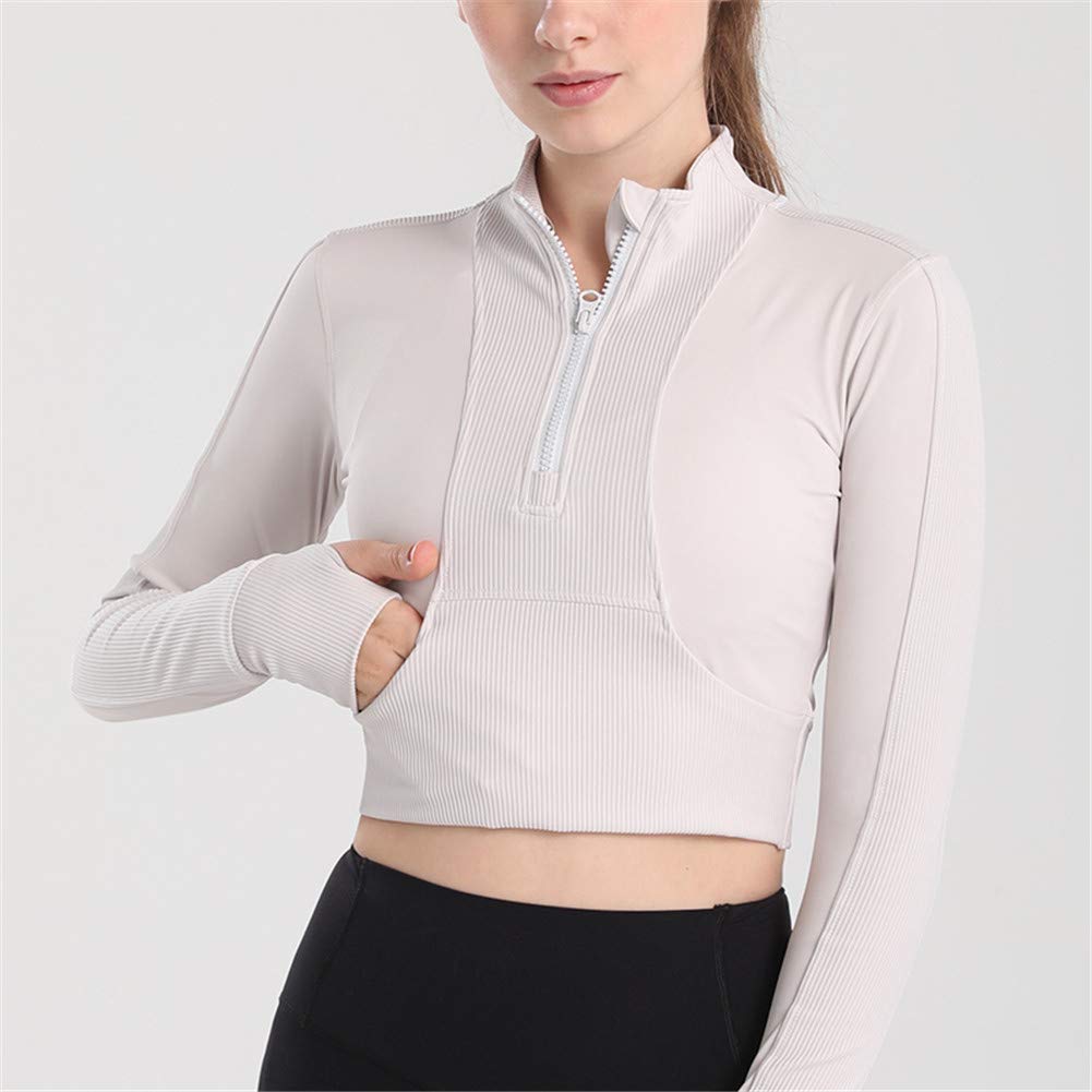 Women's Lightweight Stretchy Athletic Jacket - Full Zip Running & Workout Track Jacket for Gym, Yoga & Outdoor Activities