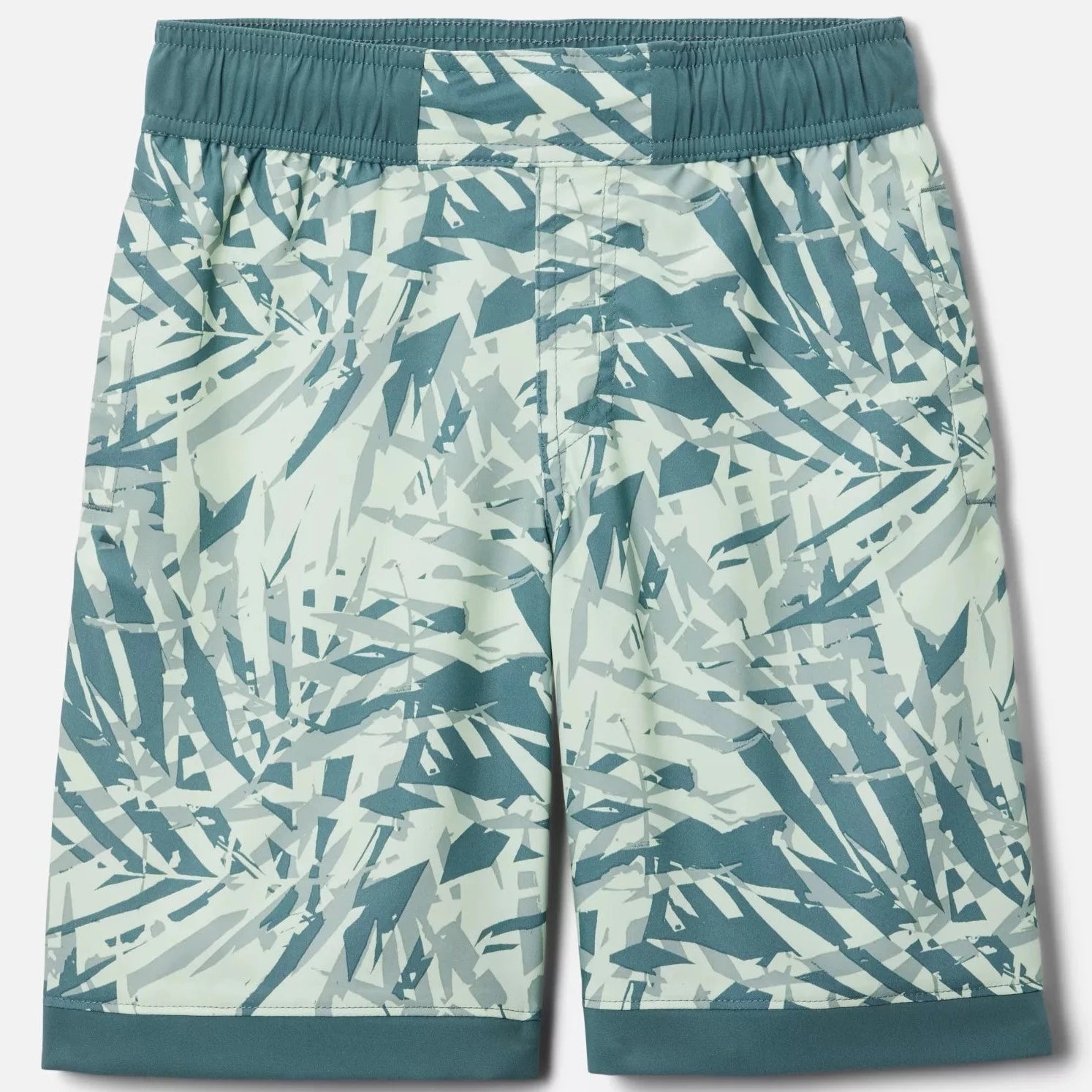 Columbia Men's Metal Dye Palms Sandy Shores Swim Trunks - Quick-Dry Board Shorts for Beach, Pool & Surfing
