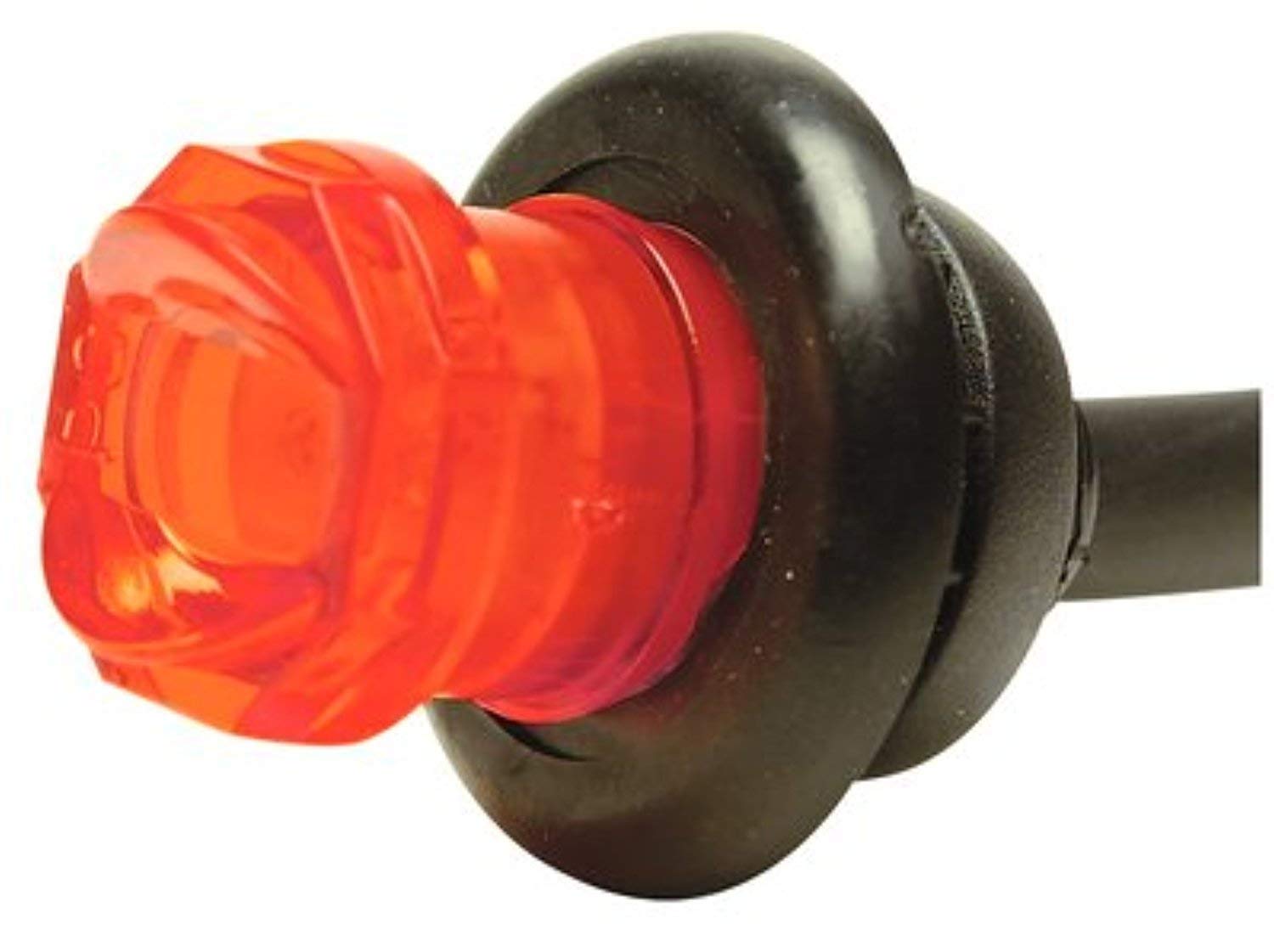 High-Quality LED Marker Lights - Red for Trucks, Trailers & Boats - Durable & Bright Safety Lights for Night Driving & Marine Use