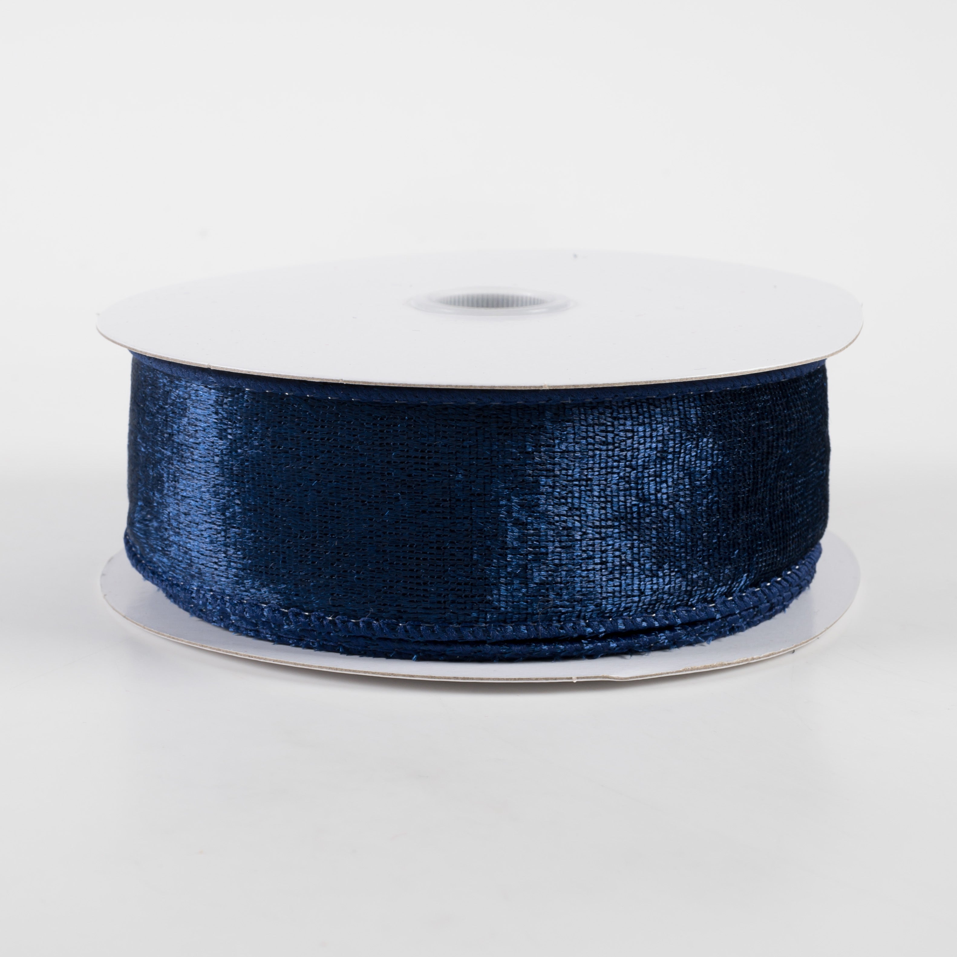 1.5 Inch Lush Velvet Ribbon - Navy Blue (10 Yards) for Gift Wrapping, DIY Crafts, Hair Bows, and Home Decor