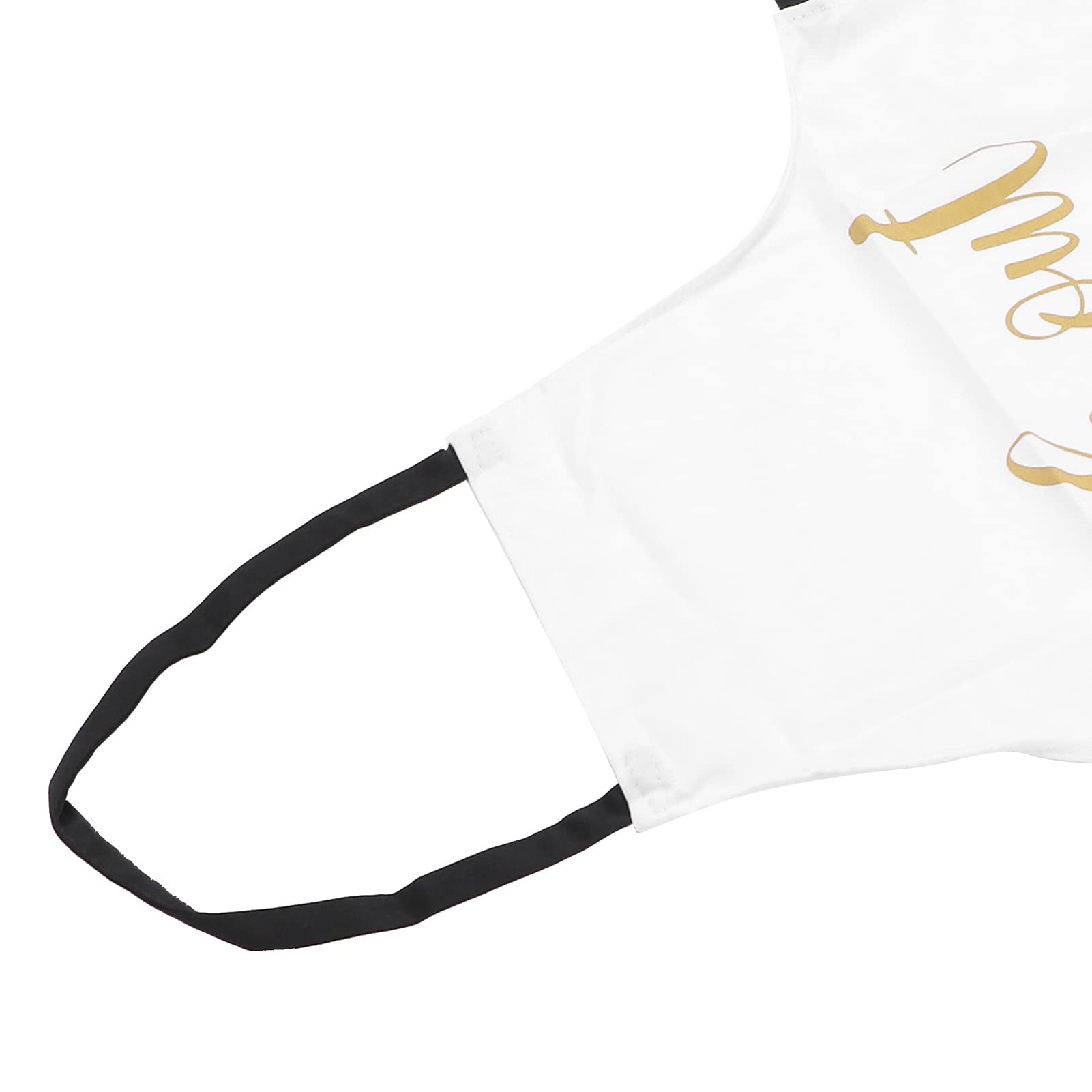 Premium Lash Salon Apron - Breathable & Flexible Eyelash Extension Apron with Stylish Eyelash Pattern - Ideal for Home & Professional Eyelash Technicians (White) - Perfect for Lash Extensions, Beauty Treatments & Salon Use