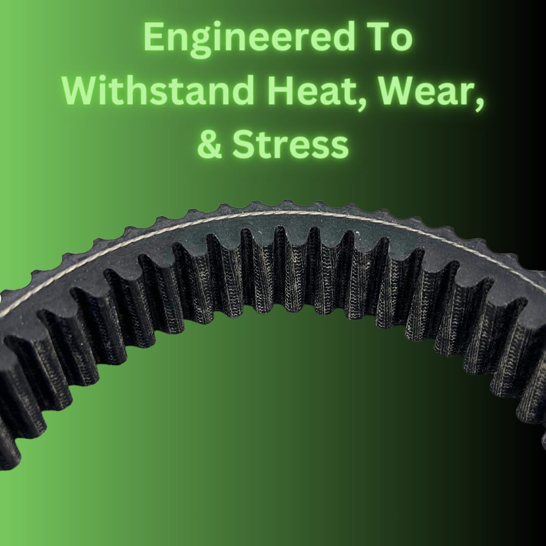 Hunterworks CVT Drive Belt Replacement for 2018-2025 Polaris Ranger XP 1000 (3 Seat) & 2019-2025 Polaris Ranger XP 1000 (Crew) - Durable ATV/UTV Belt for Off-Road Adventures & Heavy-Duty Work