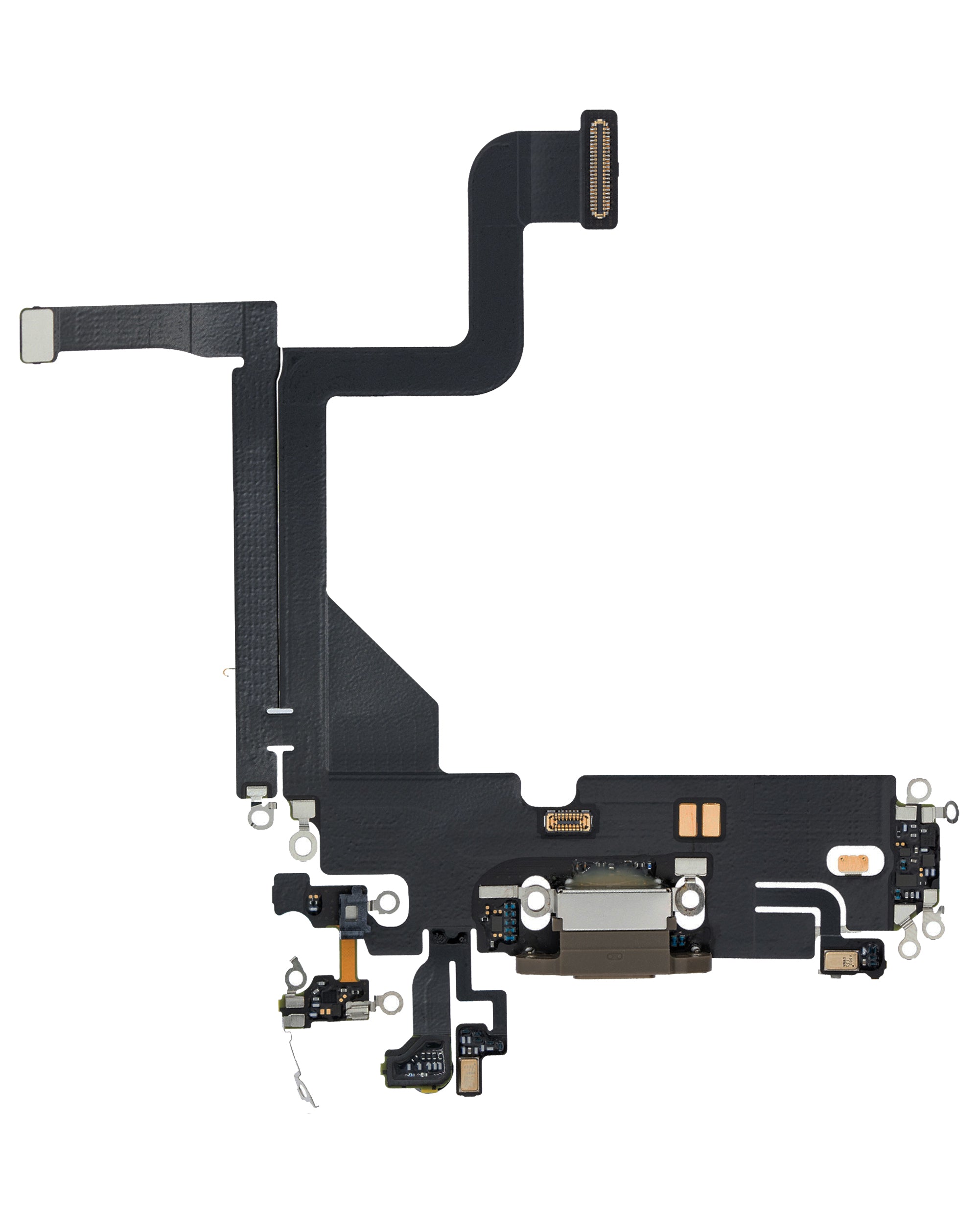Original iPhone 13 Pro Charging Port Flex Cable Replacement - Compatible with All Models & Colors | Fast Charging Data Transfer Repair Part for Home DIY Fixes