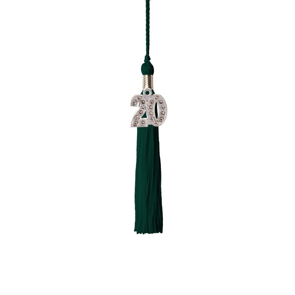 2020 Kindergarten Graduation Tassel with Bling Charm - Maroon Color for Preschool Graduation Ceremony & Photo Props