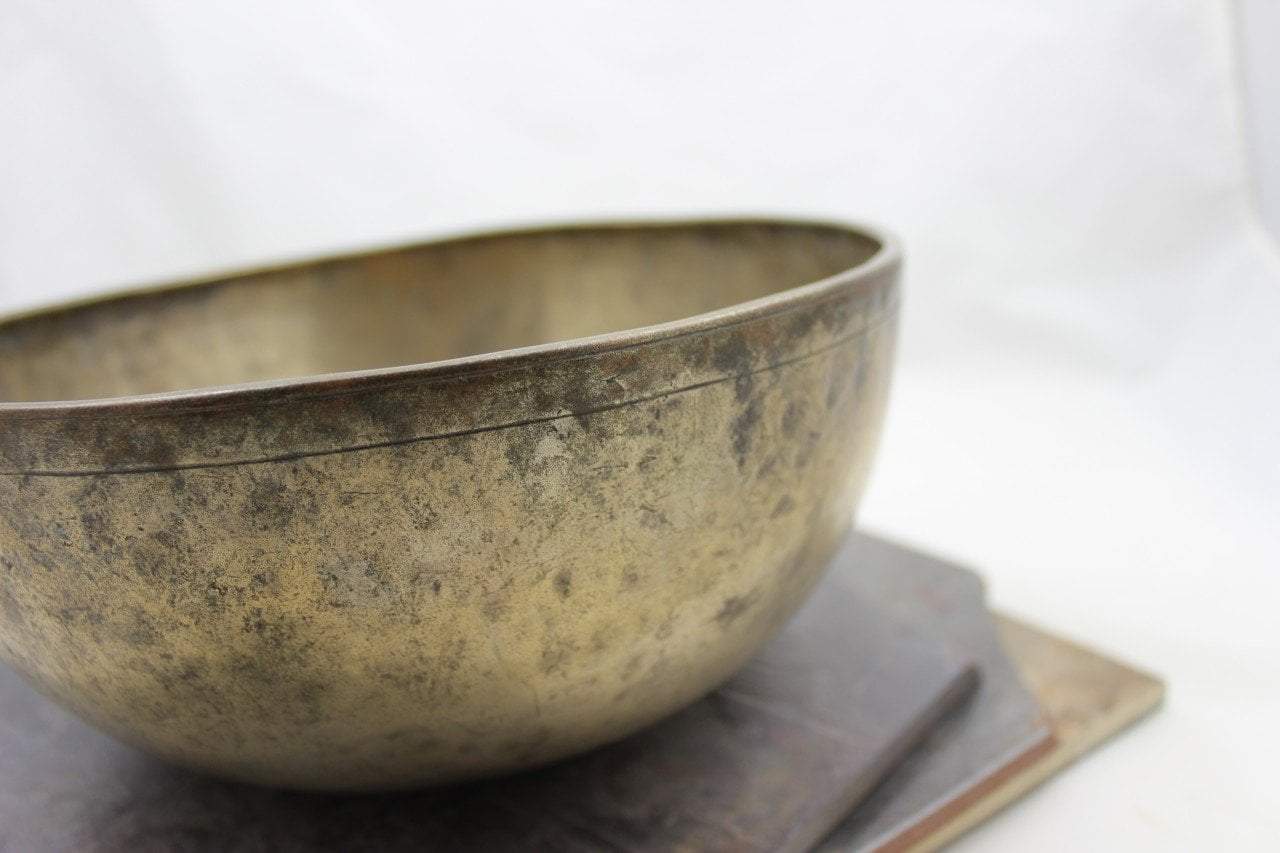 9 Inch Singing Bowl G4 390Hz - Handcrafted Tibetan Meditation Bowl for Sound Healing, Yoga & Relaxation - Perfect for Mindfulness, Therapy, and Spiritual Practices