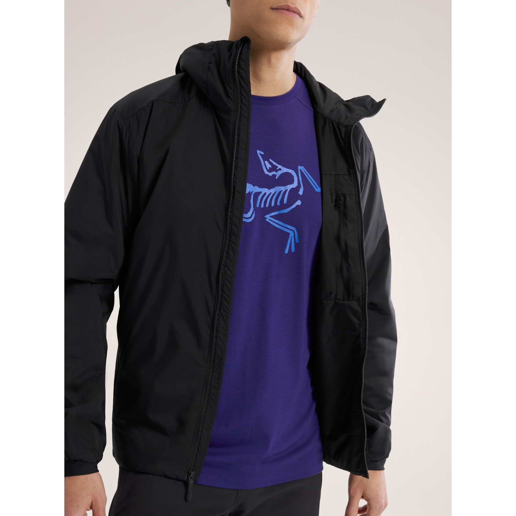 Arc'teryx Men's Atom Hoody - Lightweight Insulated Jacket for Hiking & Outdoor Activities | Water-Resistant & Breathable | Perfect for Camping, Climbing & Winter Sports