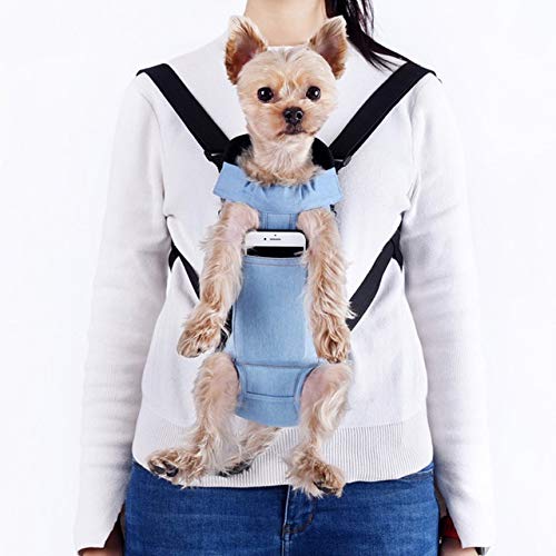 Portable Pet Carrier Backpack for Small Dogs & Cats - Breathable Travel Dog Bag with Shoulder Strap for Chihuahua, Puppies - Ideal for Hiking, Walking, Airplane Travel & Outdoor Adventures