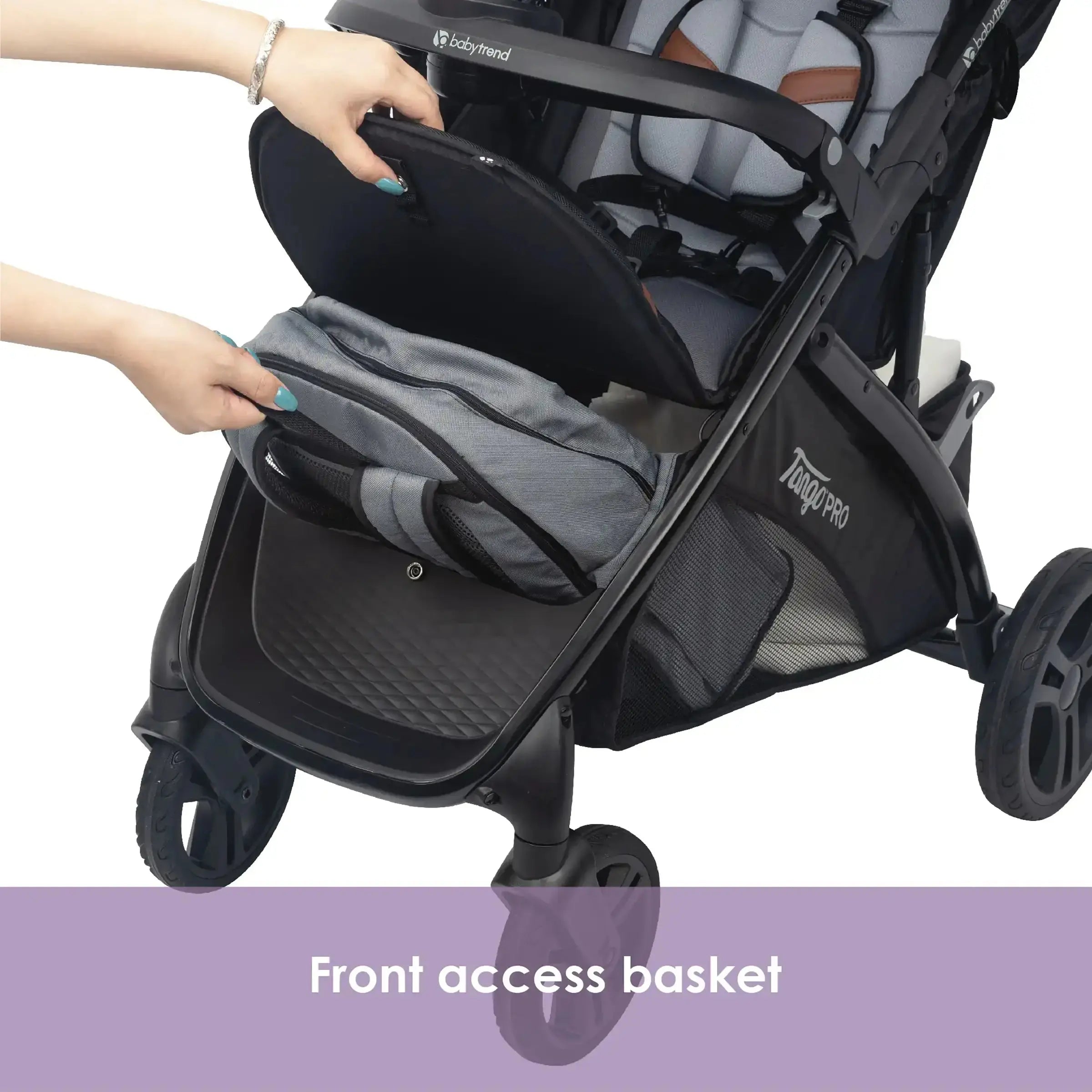 Tango™ PRO Stroller Travel System with Secure Lift Infant Car Seat - Lightweight Baby Stroller & Car Seat Combo for Newborns to Toddlers - Perfect for Travel, Shopping, and Daily Walks