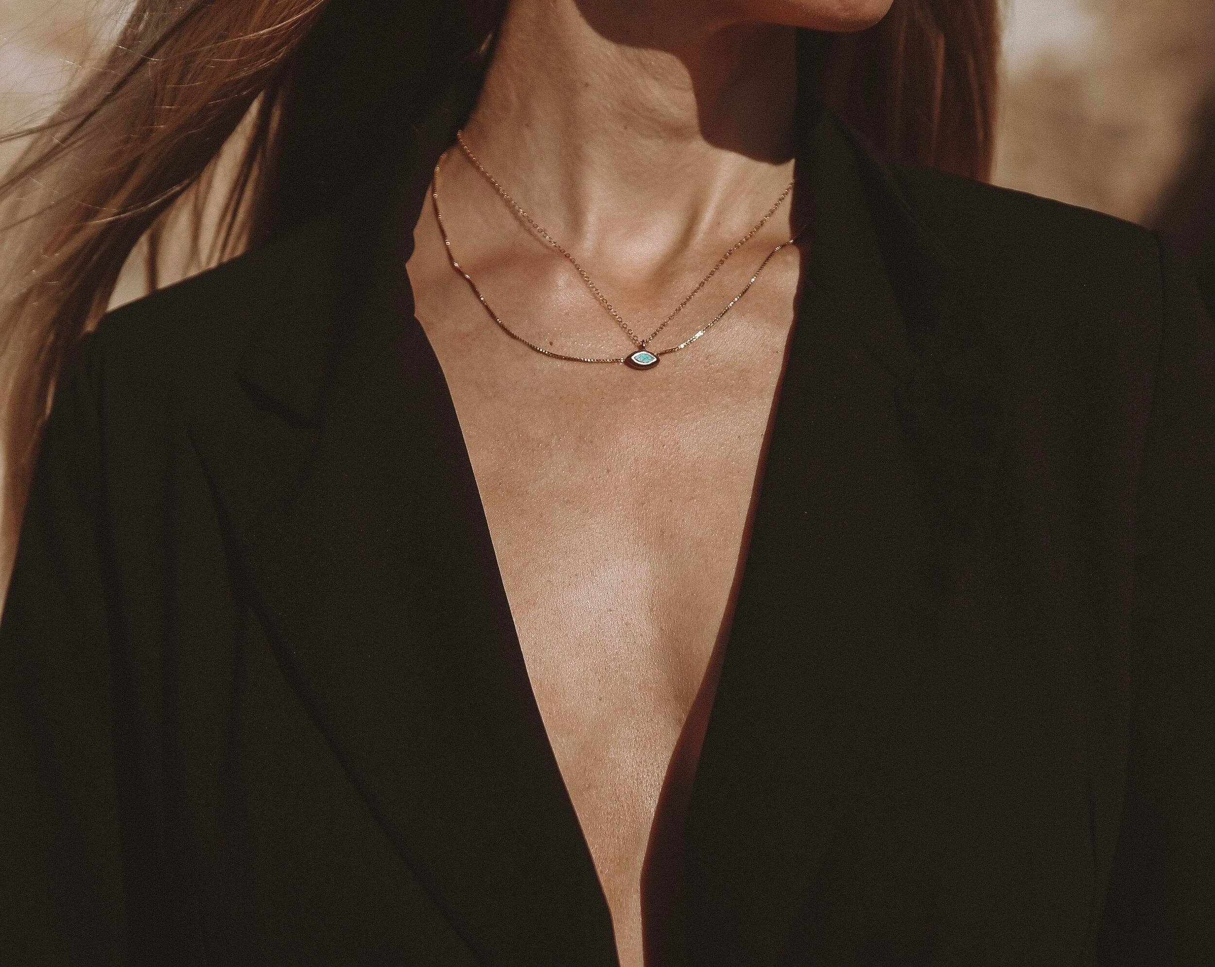 Gia Chain | 20 Sterling Silver Necklace for Women - Elegant Jewelry Gift for Birthday, Anniversary & Special Occasions
