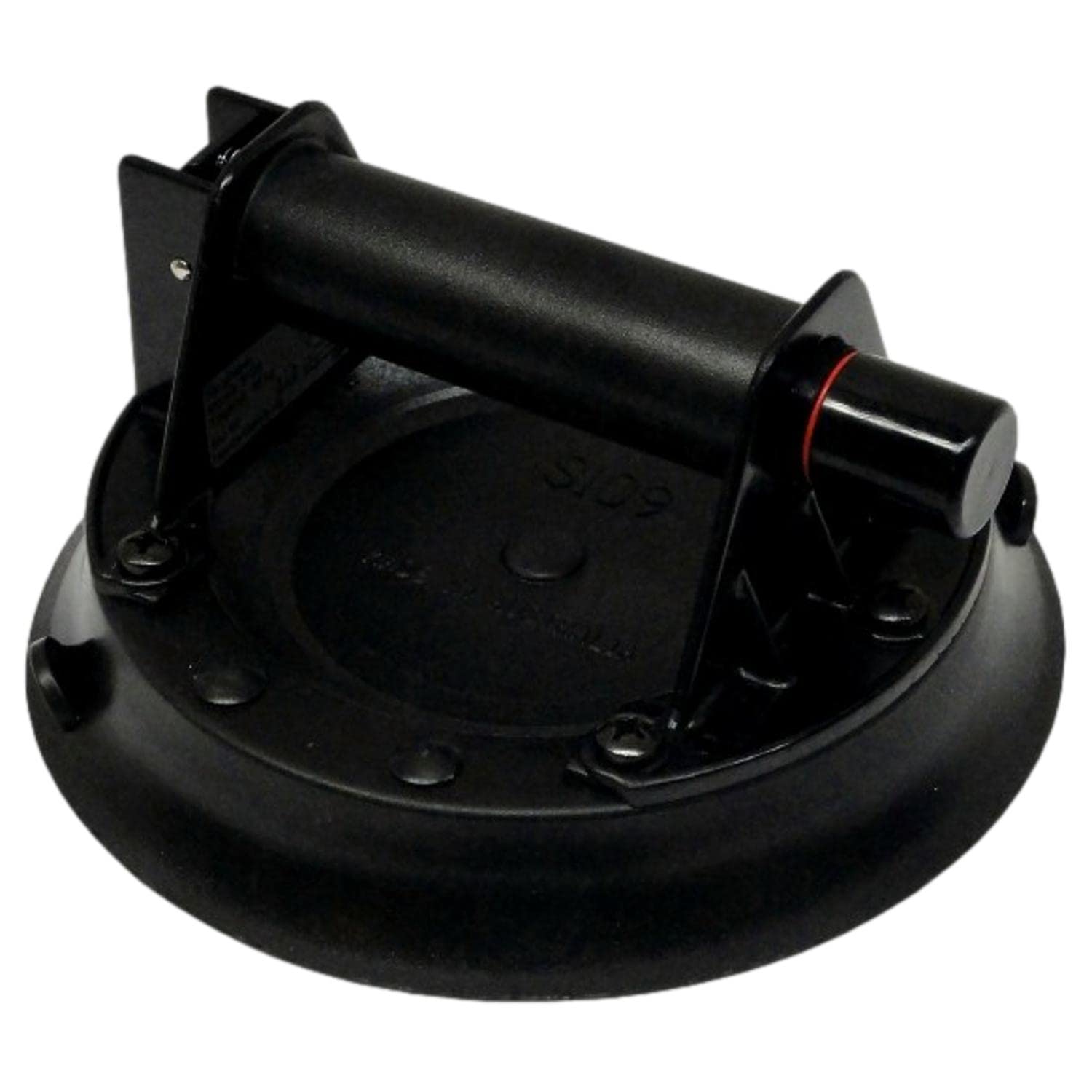 CRL 8-Inch Pump-Up Vacuum Lifter for Curved Glass - Heavy Duty Glass Suction Cup for Glass Installation, Handling & Moving - Perfect for Glass Workers, Contractors & DIY Projects