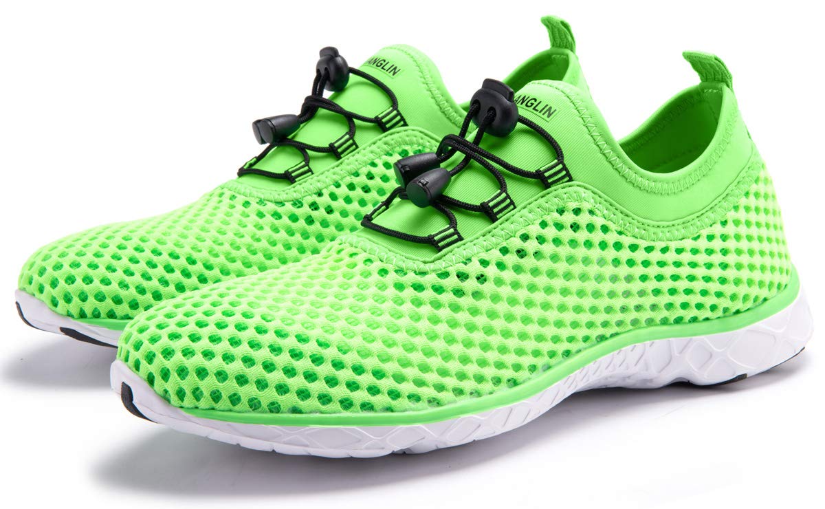 Men's Quick Drying Aqua Water Shoes - Lightweight Swim Shoes for Beach, Pool, Surfing & Water Sports