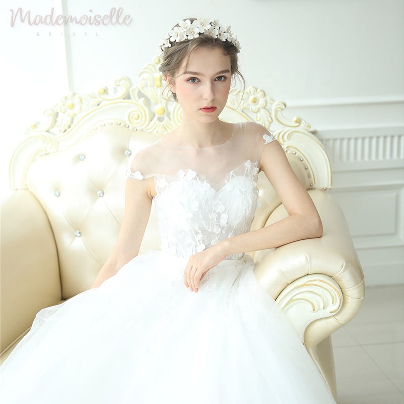 Blooming Love Bridal Headband - Floral Wedding Hair Accessories for Bride, Bridesmaids & Flower Girls | Perfect for Weddings, Prom & Special Occasions