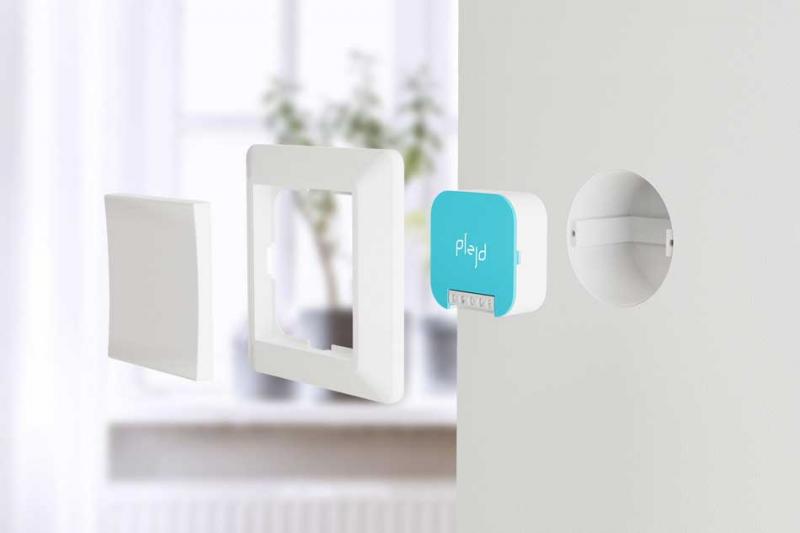 Plejd Bluetooth Dimmer Switch - Smart Lighting Control for Home Automation | Perfect for Bedrooms, Living Rooms, and Smart Home Systems
