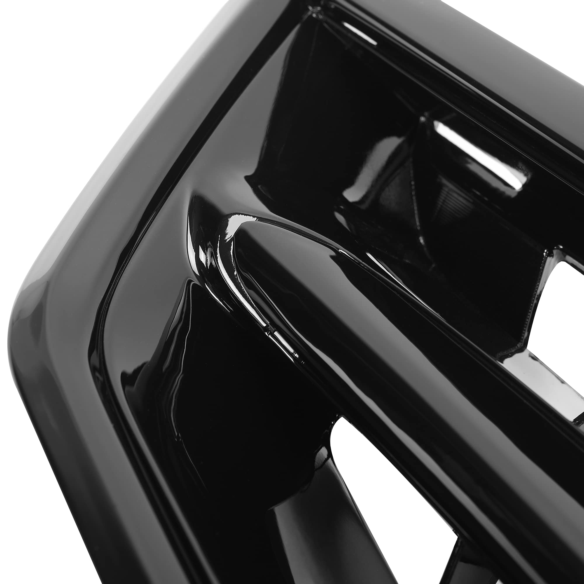 HECASA Matte Black Front Bumper Grille Compatible with Acura TSX 2006-2008 Models | Direct Replacement for AC1200112 & 71121SECA02ZA | Perfect for Car Restoration & Custom Upgrades