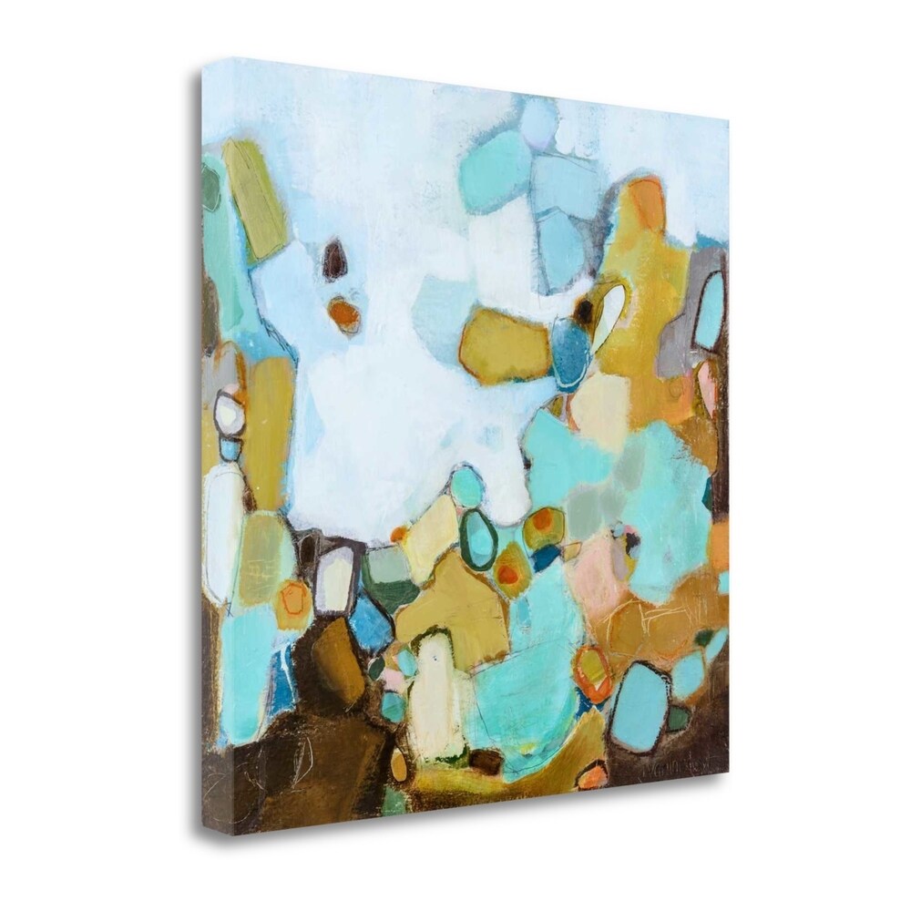 Along The Way By Jamie Van Landuyt - Premium Fine Art Giclee Print on Gallery Wrapped Canvas - Ready to Hang Wall Decor for Living Room, Bedroom & Office