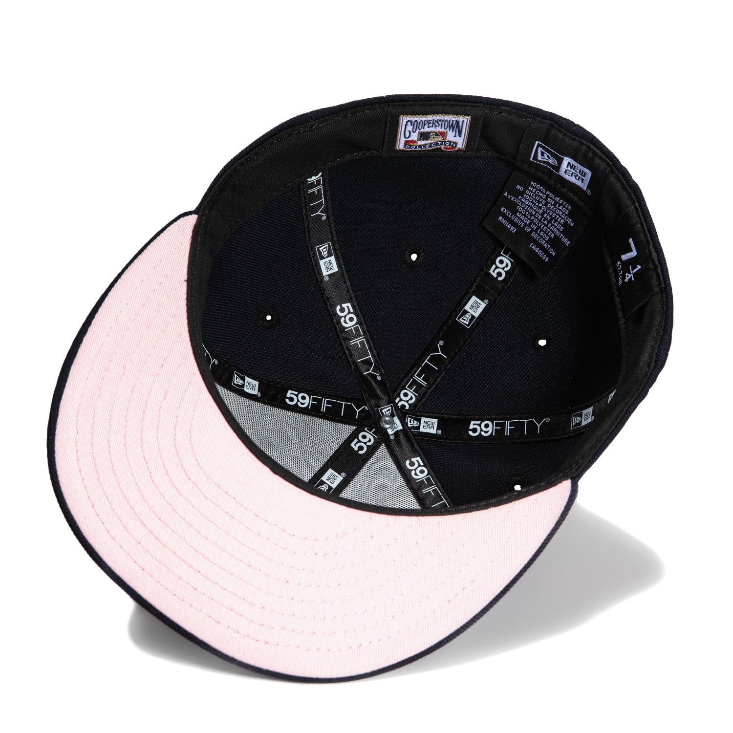 New Era 59Fifty Los Angeles Dodgers 1988 World Series Patch Pink UV Adjustable Baseball Cap - Navy Blue Snapback Hat for Men & Women - Perfect for Baseball Games, Sports Fans & Streetwear Fashion