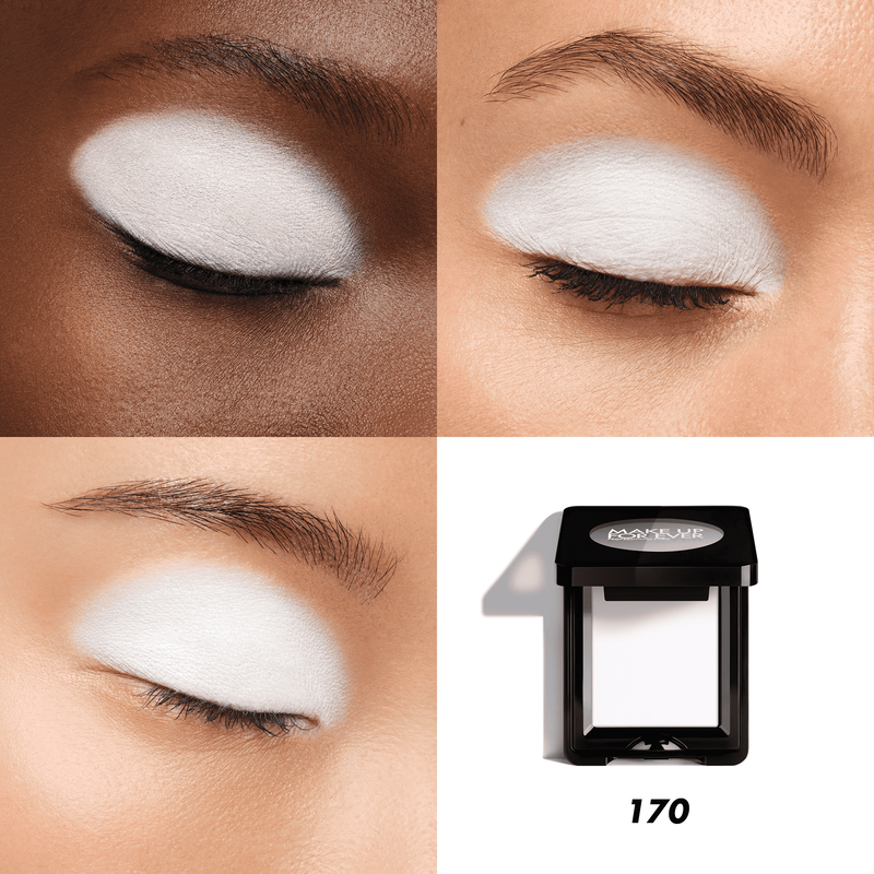 Professional 170 All Around White Artist Eyeshadow Palette - High Pigment, Long Lasting for Makeup Artists & Beginners - Perfect for Stage, Photography & Everyday Wear