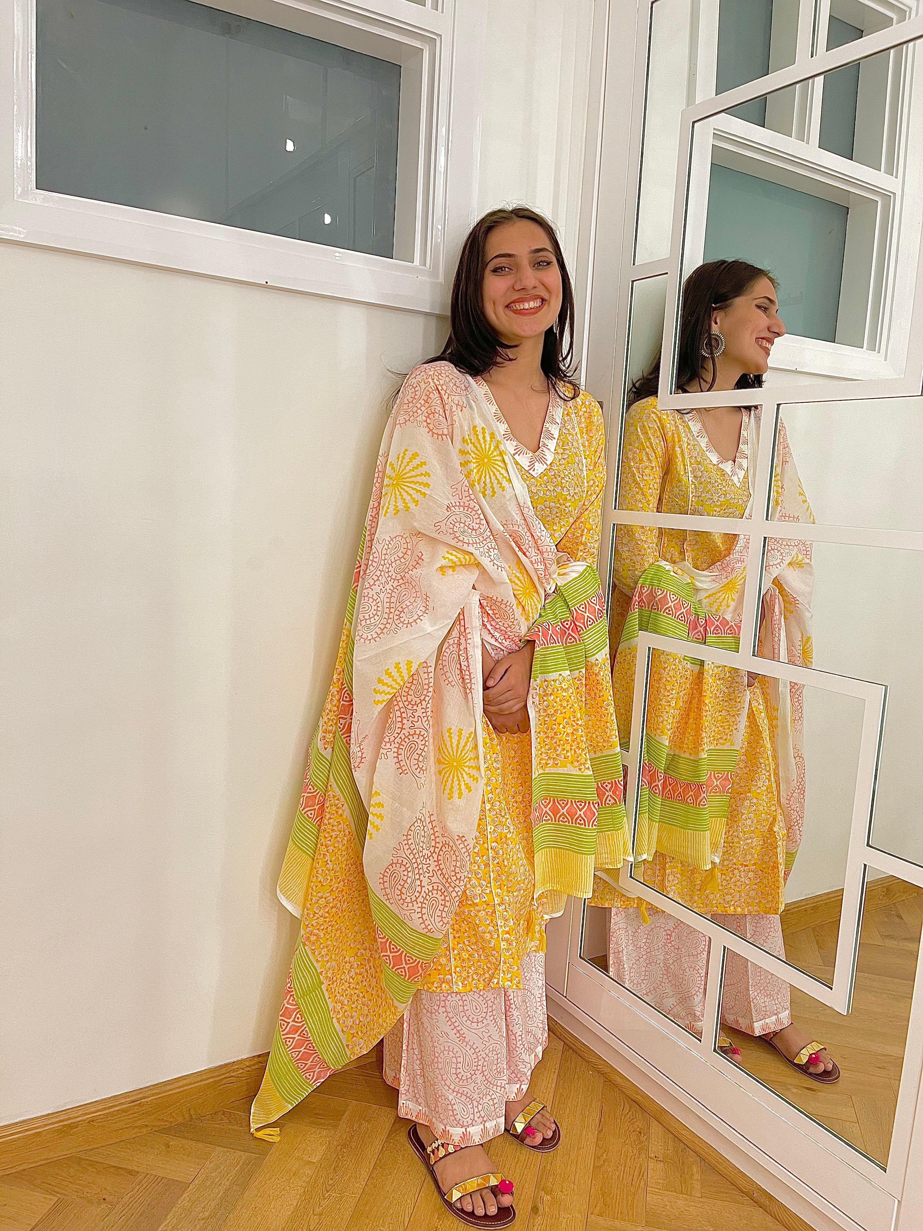 Stylish Chennai Chic Kurta Suit Set for Women | Traditional Indian Ethnic Wear | Perfect for Festivals, Weddings & Casual Outings