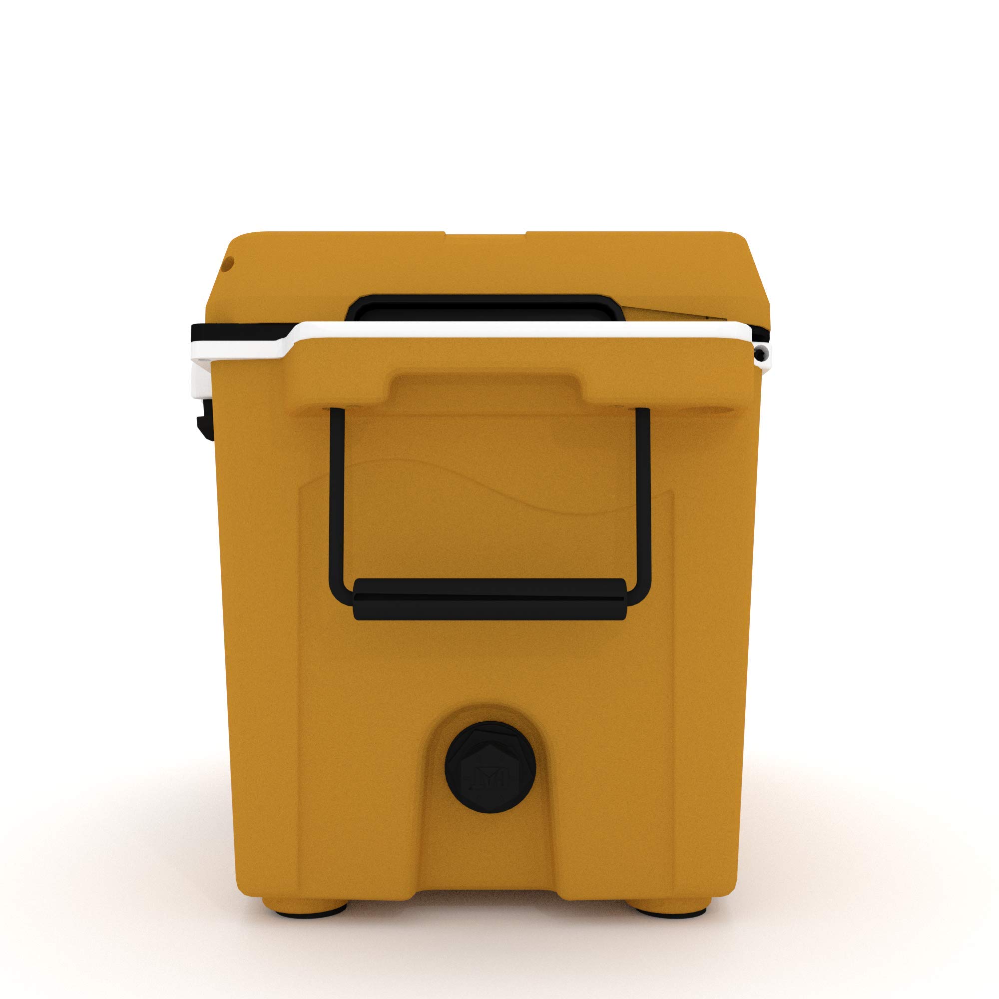 Cat Yellow 55 Quart Hard Cooler for Camping & Outdoor Adventures