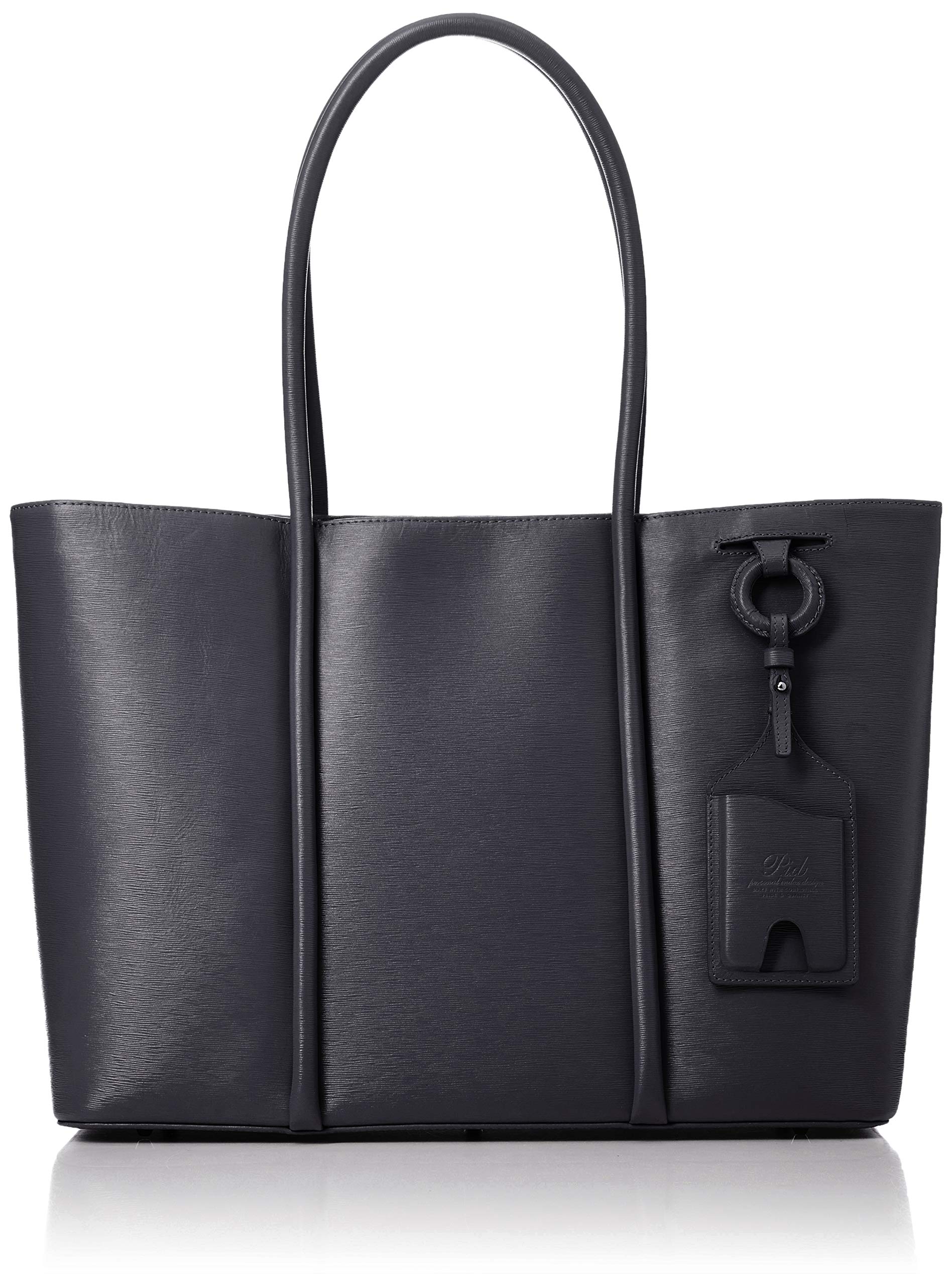 Premium Big Leather Tote Bag - P.I.D PAY201 in Dark Denim (02) | Stylish Women's Work Bag, Travel Carryall & Everyday Handbag for Office, Commute & Shopping