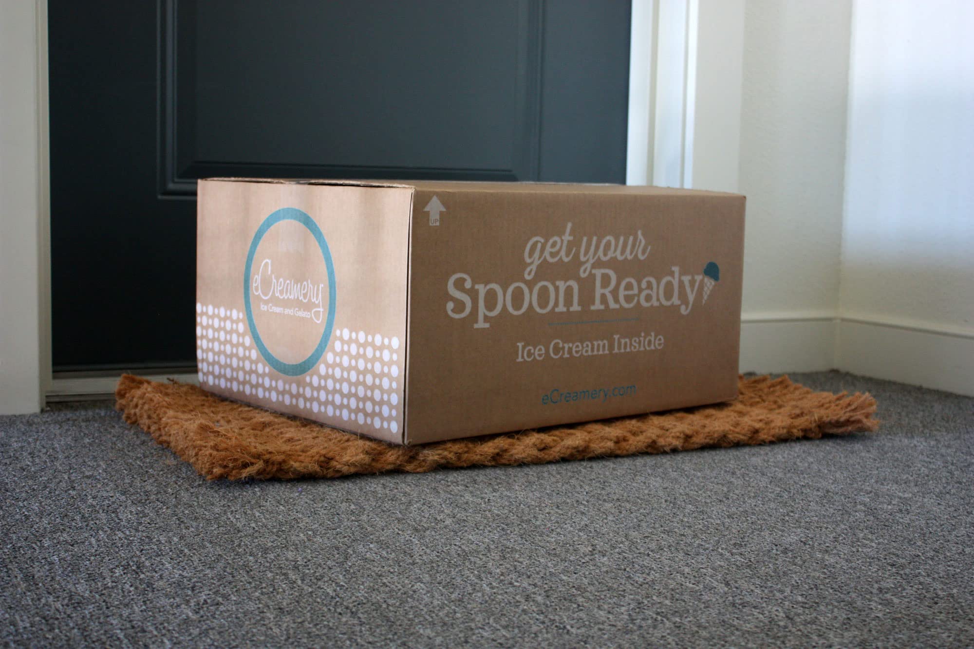 eCreamery Premium 8 Pint Ice Cream Gift Set - Perfect Employee Appreciation & Referral Thank You Gift - Delicious Gourmet Ice Cream for Corporate Rewards, Client Gifts & Special Occasions