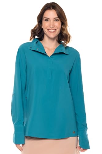 Tahitian Teal Shadow Stripe