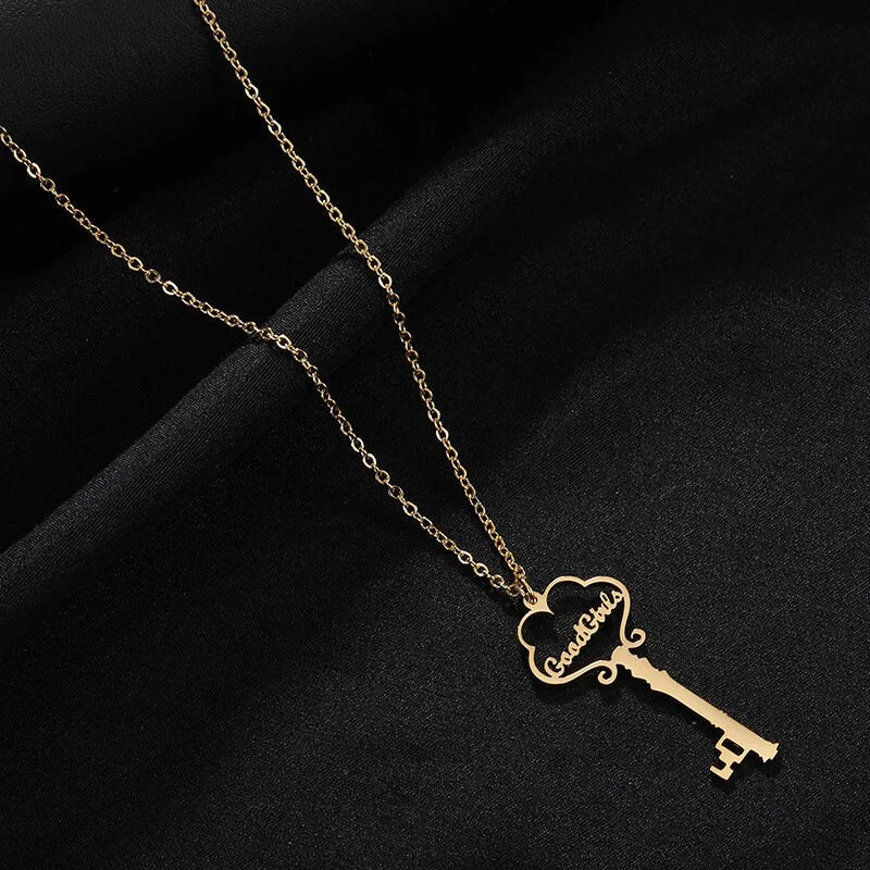 Personalized Cross Heart Pendant Name Necklace for Women - Custom Engraved Jewelry Gift for Mom, Wife, Girlfriend | JY068 | Perfect for Valentine's Day, Anniversary & Birthday Gifts