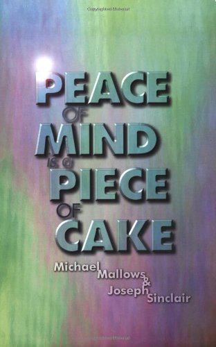 Peace of Mind Is a Piece of Cake - Premium Stress Relief & Relaxation Gift for Women, Men | Perfect for Meditation, Yoga, Office & Home Decor