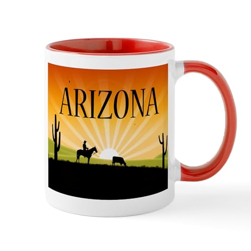 White/Red Inside - Arizona Mug
